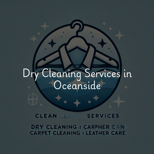 Find dry cleaning services in Oceanside