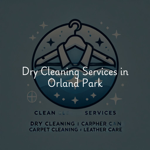 Find dry cleaning services in Orland Park