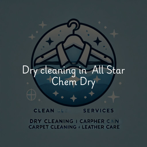 Dry Cleaning at  All Star Chem Dry
