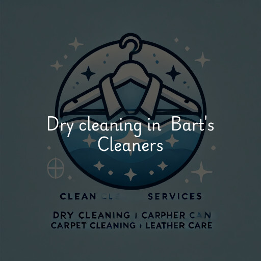 Dry Cleaning at  Bart's Cleaners