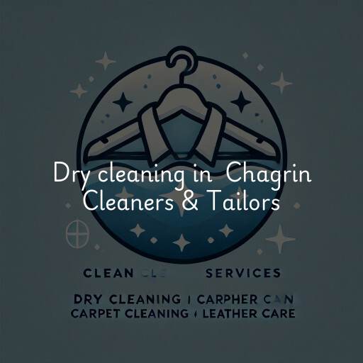 Dry Cleaning at  Chagrin Cleaners & Tailors