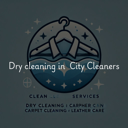 Dry Cleaning at  City Cleaners