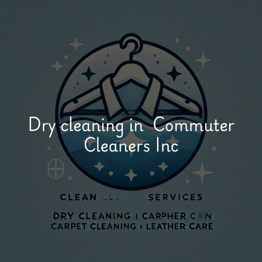 Dry Cleaning at  Commuter Cleaners Inc
