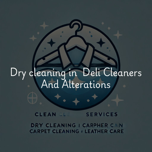 Dry Cleaning at  Deli Cleaners And Alterations