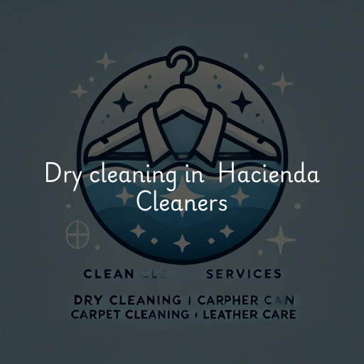 Dry Cleaning at  Hacienda Cleaners
