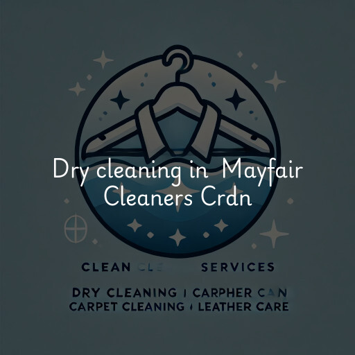 Dry Cleaning at  Mayfair Cleaners Crdn