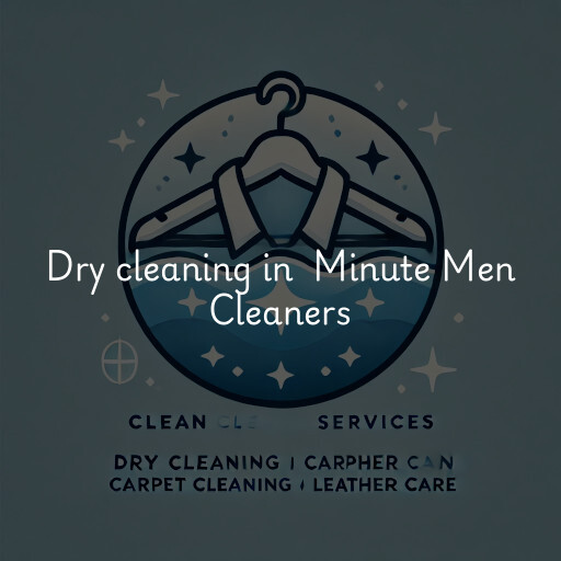 Dry Cleaning at  Minute Men Cleaners