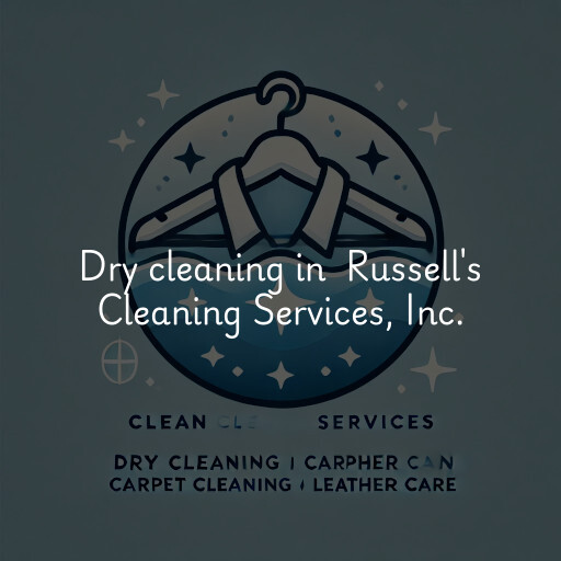 Dry Cleaning at  Russell's Cleaning Services, Inc.