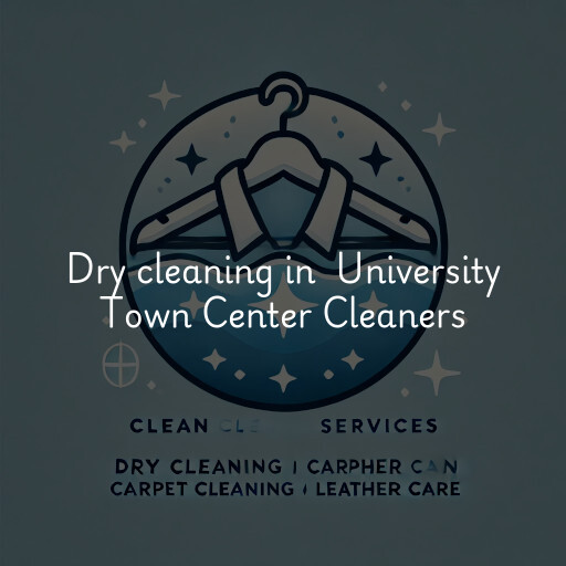 Dry Cleaning at  University Town Center Cleaners