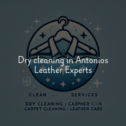Dry cleaning services Antonios Leather Experts