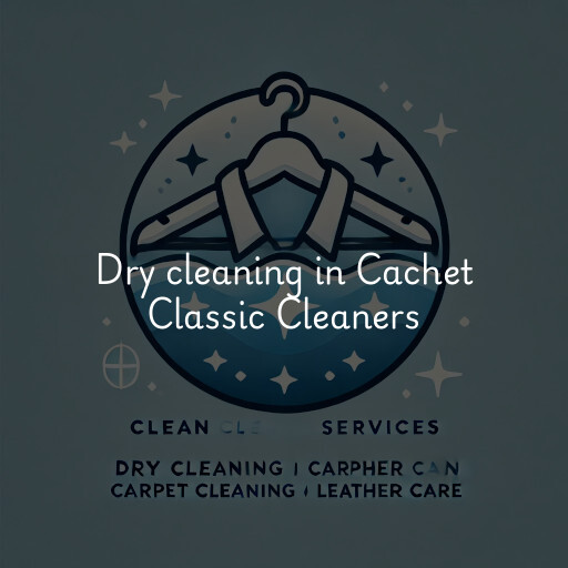 Dry cleaning services Cachet Classic Cleaners