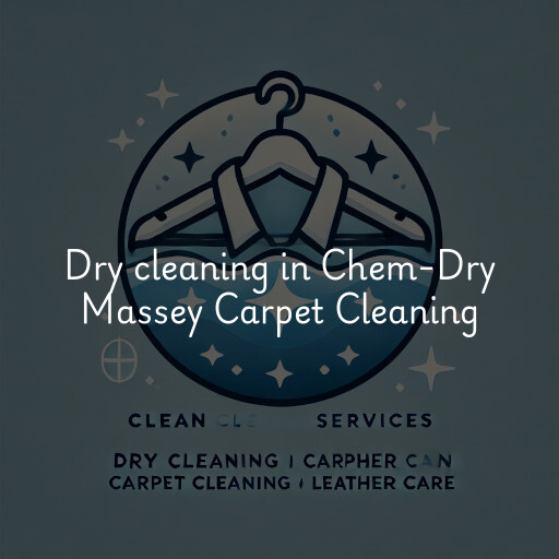 Dry cleaning services Chem-Dry Massey Carpet Cleaning