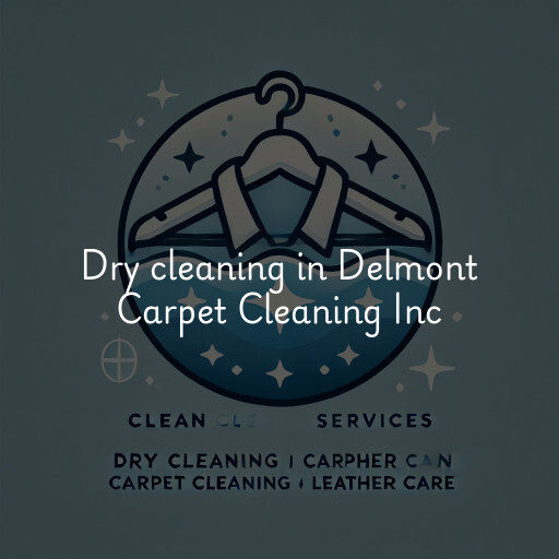 Dry cleaning services Delmont Carpet Cleaning Inc