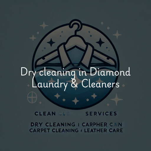 Dry cleaning services Diamond Laundry & Cleaners