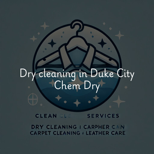 Dry cleaning services Duke City Chem Dry