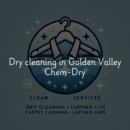 Dry cleaning services Golden Valley Chem-Dry