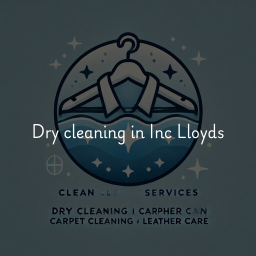 Dry cleaning services Inc Lloyds