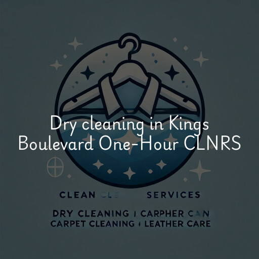 Dry cleaning services Kings Boulevard One-Hour CLNRS