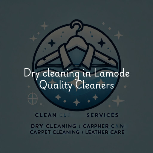 Dry cleaning services Lamode Quality Cleaners