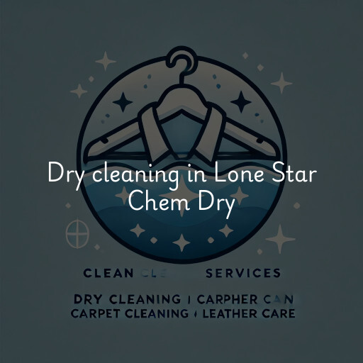 Dry cleaning services Lone Star Chem Dry