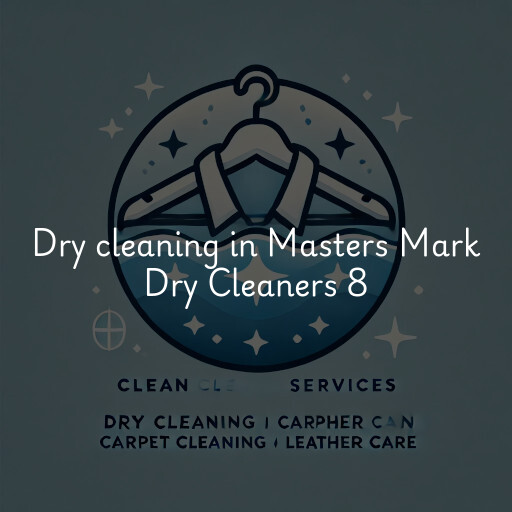 Dry cleaning services Masters Mark Dry Cleaners 8