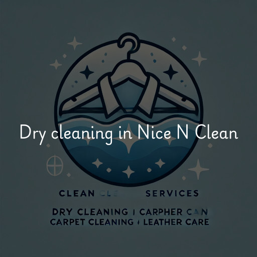Dry cleaning services Nice N Clean