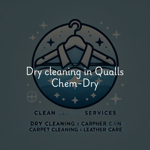 Dry cleaning services Qualls Chem-Dry