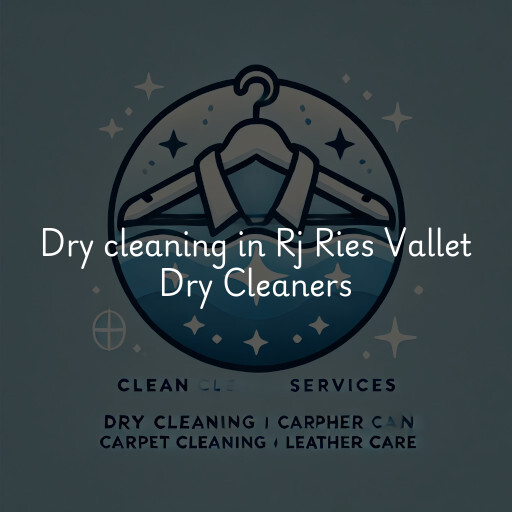 Dry cleaning services Rj Ries Vallet Dry Cleaners