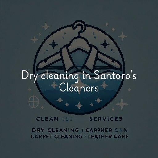 Dry cleaning services Santoro's Cleaners