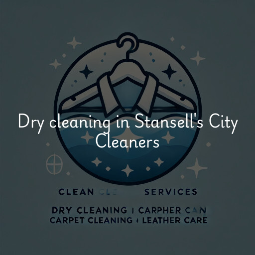 Dry cleaning services Stansell's City Cleaners