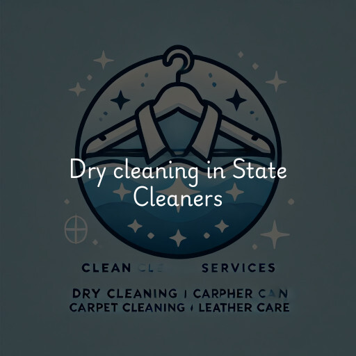 Dry cleaning services State Cleaners