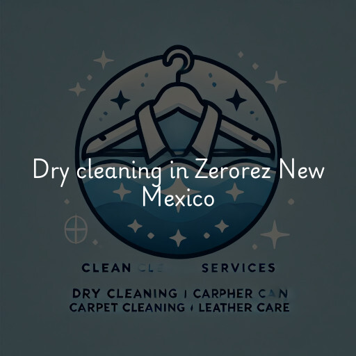 Dry cleaning services Zerorez New Mexico