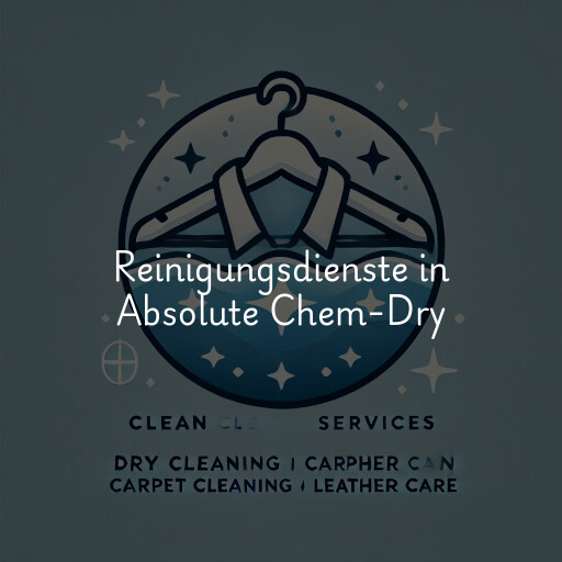 Reinigungsdienste in Absolute Chem-Dry