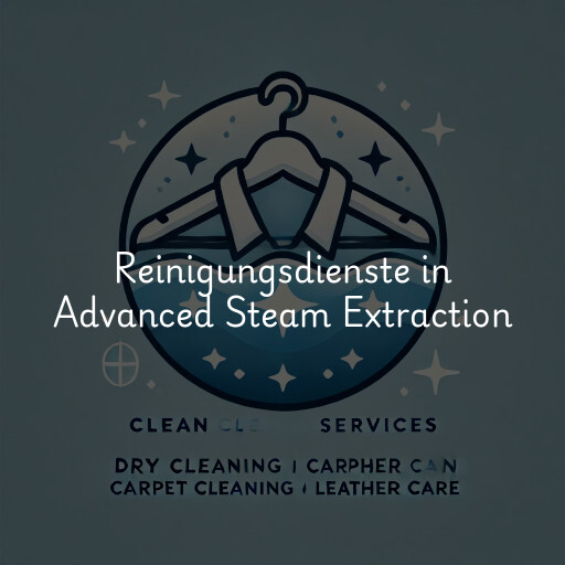 Reinigungsdienste in Advanced Steam Extraction