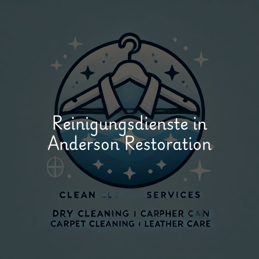 Reinigungsdienste in Anderson Restoration