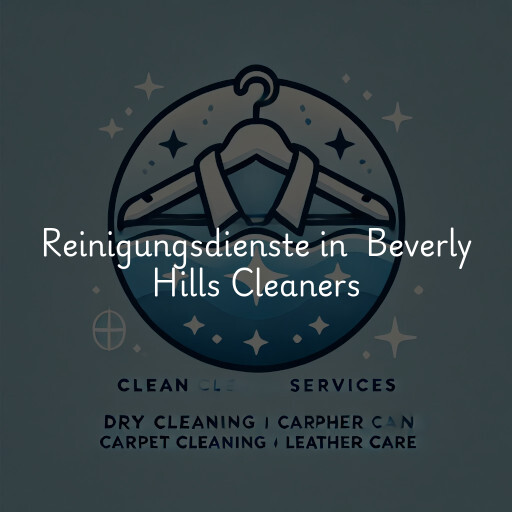 Reinigungsdienste in Beverly Hills Cleaners