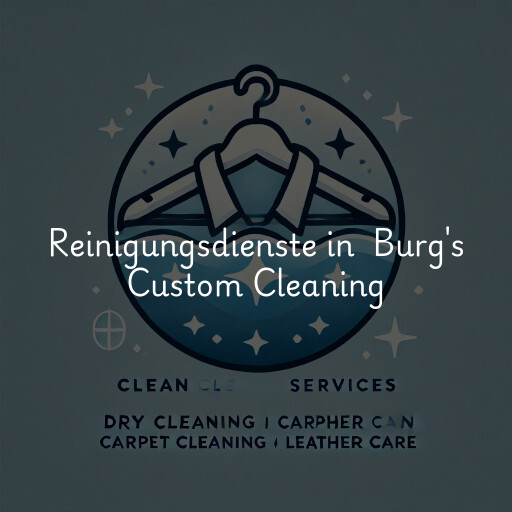 Reinigungsdienste in Burg's Custom Cleaning