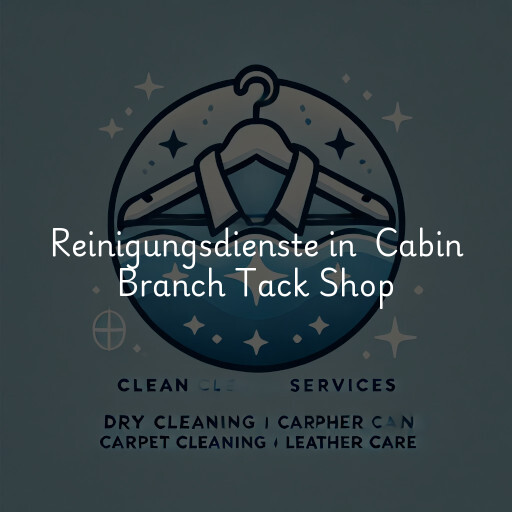 Reinigungsdienste in Cabin Branch Tack Shop