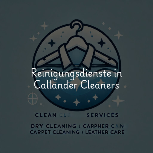 Reinigungsdienste in Callander Cleaners