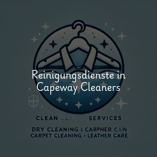 Reinigungsdienste in Capeway Cleaners