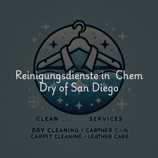 Reinigungsdienste in Chem Dry of San Diego