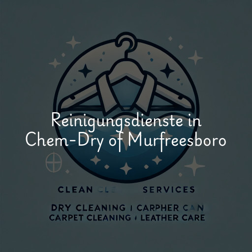 Reinigungsdienste in Chem-Dry of Murfreesboro