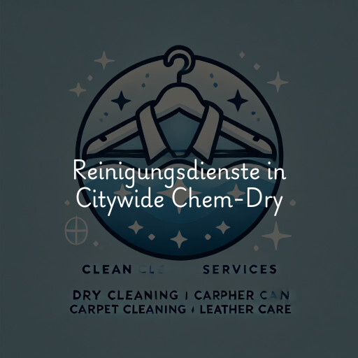 Reinigungsdienste in Citywide Chem-Dry