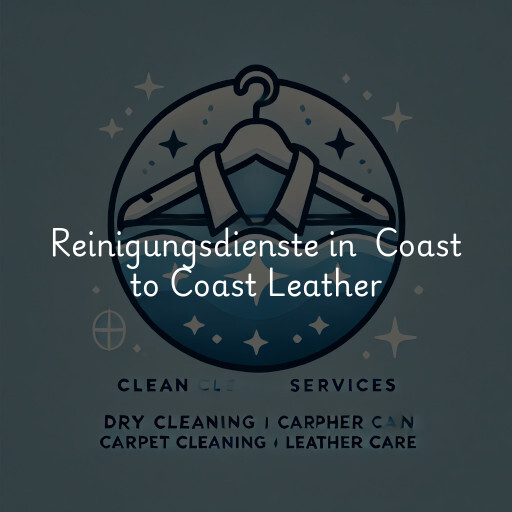 Reinigungsdienste in Coast to Coast Leather & Vinyl