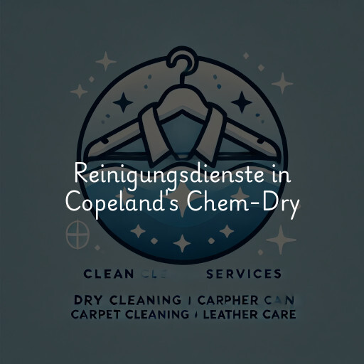 Reinigungsdienste in Copeland's Chem-Dry