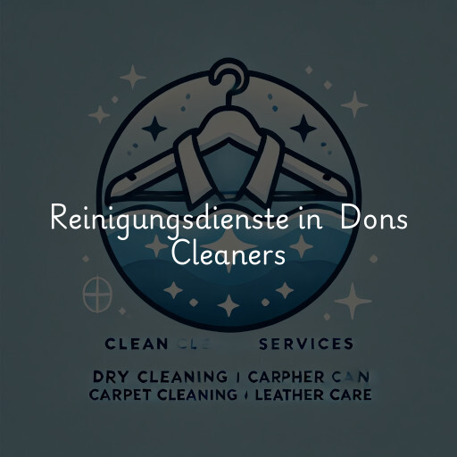 Reinigungsdienste in Dons Cleaners