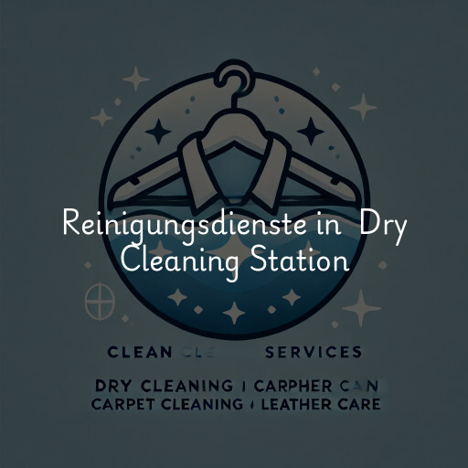 Reinigungsdienste in Dry Cleaning Station