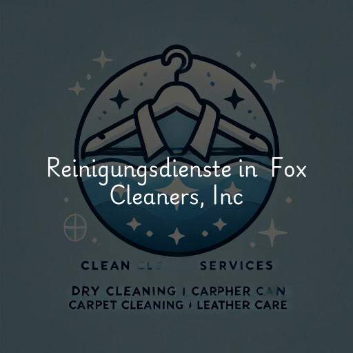Reinigungsdienste in Fox Cleaners, Inc