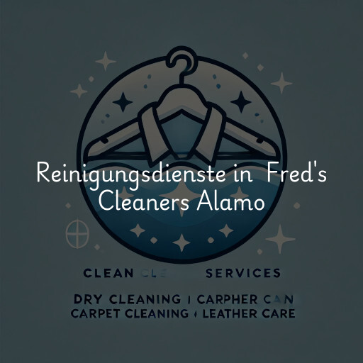 Reinigungsdienste in Fred's Cleaners Alamo