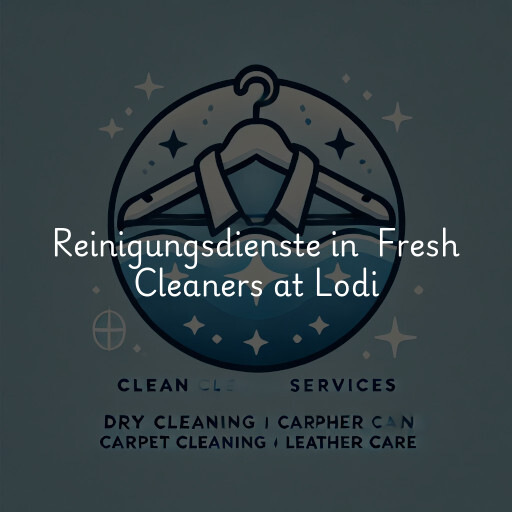 Reinigungsdienste in Fresh Cleaners at Lodi